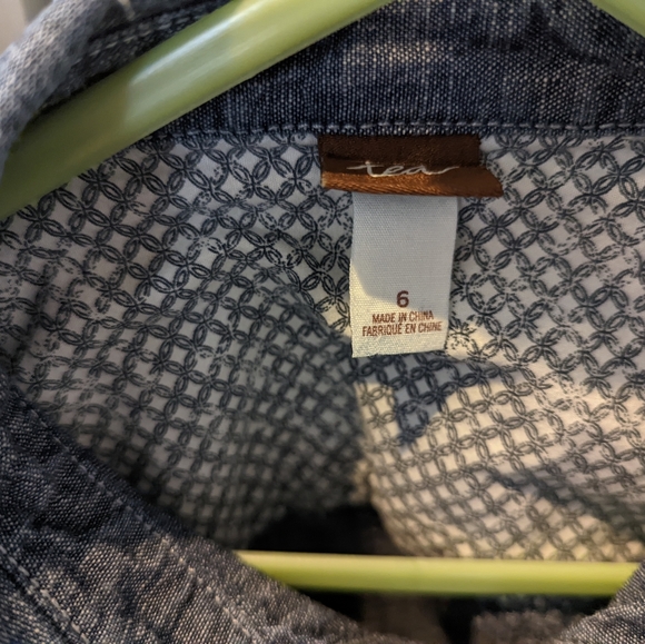 Boys Tea Collection Denim Shirt - Picture 3 of 3